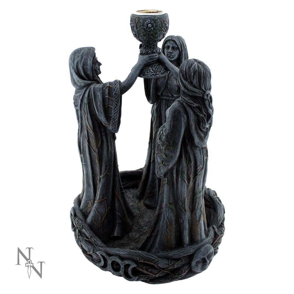 Nemesis Now - Mother Maiden & Crone brûleur d'encens à contre-courant - Noir
